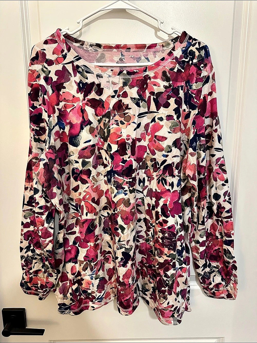 Toby Talbots Floral Blouse Size 2X Like New